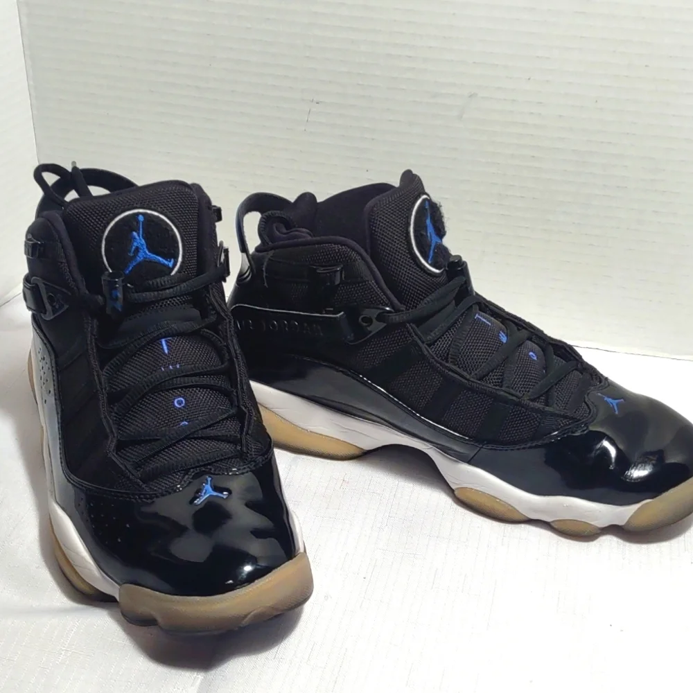 Nike Air Jordan 11 Low Black and Blue Men's Sneakers